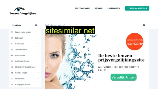 lenzen-vergelijken.nl alternative sites
