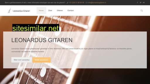 leonardusgitaren.nl alternative sites