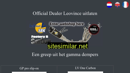 leovince-exhaust.nl alternative sites