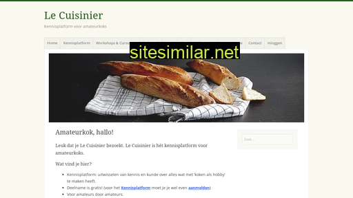 le-cuisinier.nl alternative sites
