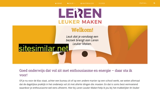 lerenleukermaken.nl alternative sites