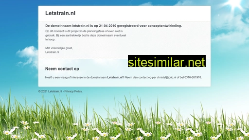 letstrain.nl alternative sites