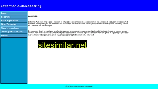 letterman-it.nl alternative sites