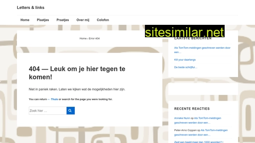 lettersenlinks.nl alternative sites