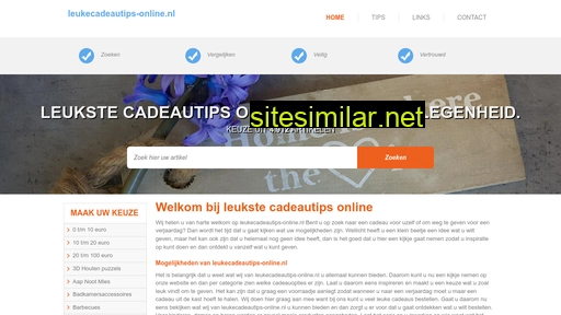 Leukecadeautips-online similar sites