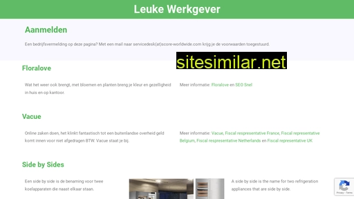 leukewerkgever.nl alternative sites