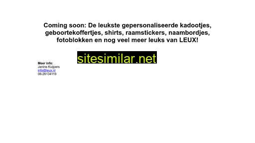 leux.nl alternative sites