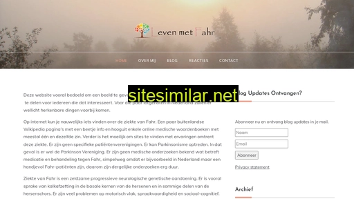 levenmetfahr.nl alternative sites