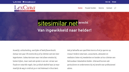 lexcura.nl alternative sites