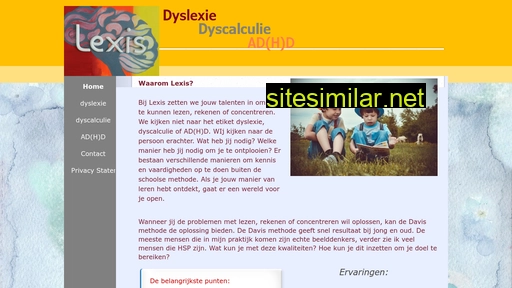 lexis-dyslexie.nl alternative sites