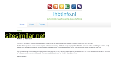 lhbtinfo.nl alternative sites