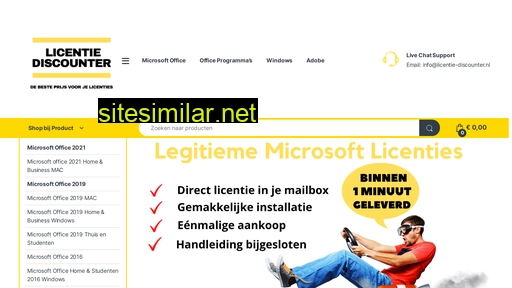 licentie-discounter.nl alternative sites