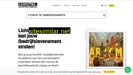 lichtletters-huren.nl alternative sites