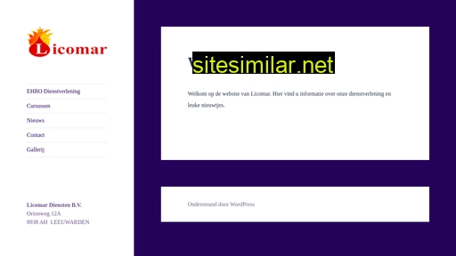 licomar.nl alternative sites