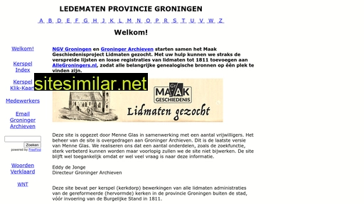 lidmatengroningen.nl alternative sites