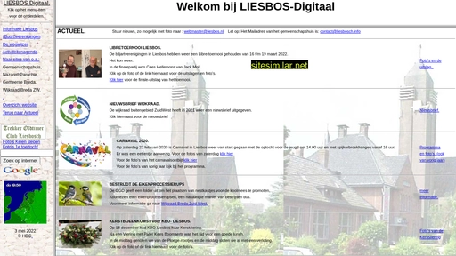liesbos.nl alternative sites