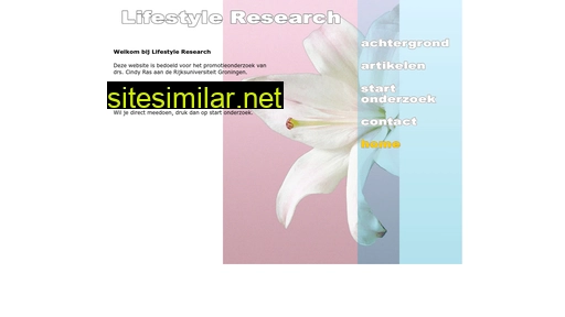 lifestyle-research.nl alternative sites