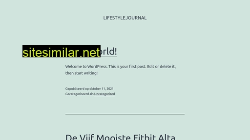 lifestylejournal.nl alternative sites