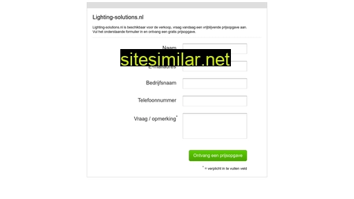 lighting-solutions.nl alternative sites