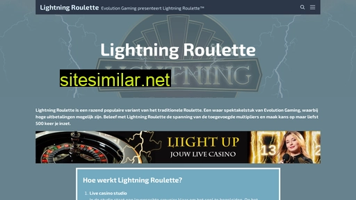 lightningroulette.nl alternative sites