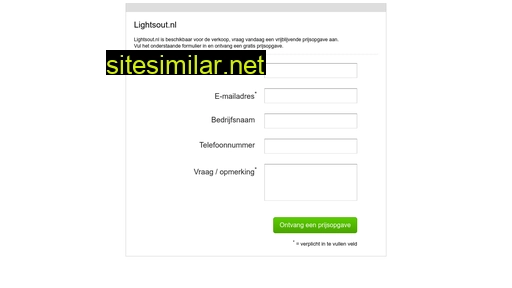 lightsout.nl alternative sites
