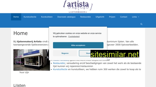 lijstenmakerij-artista.nl alternative sites