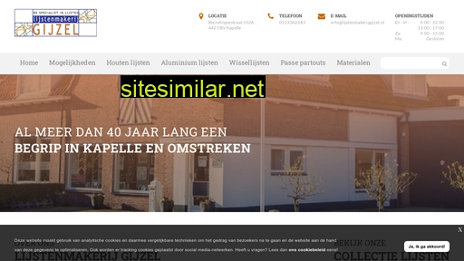 lijstenmakerijgijzel.nl alternative sites