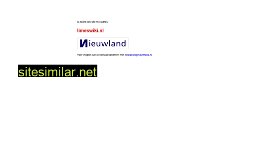 limeswiki.nl alternative sites
