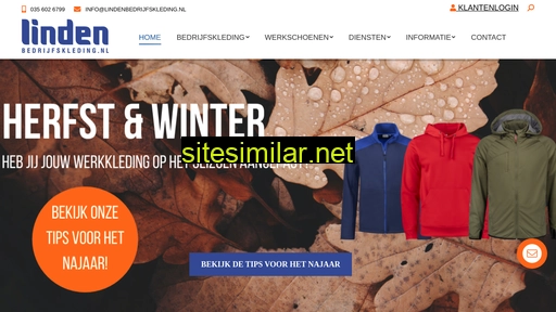 lindenbedrijfskleding.nl alternative sites