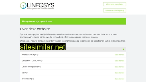 linfosysnoc.nl alternative sites