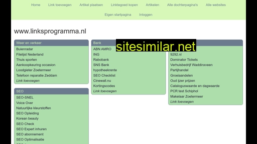 linksprogramma.nl alternative sites