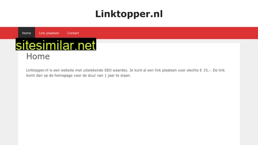 linktopper.nl alternative sites