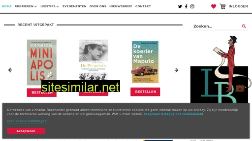 linnaeusboekhandel.nl alternative sites