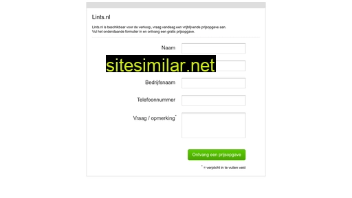 lints.nl alternative sites
