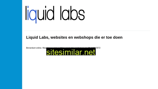 liquidlabs.nl alternative sites