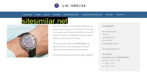 liujuwelier.nl alternative sites