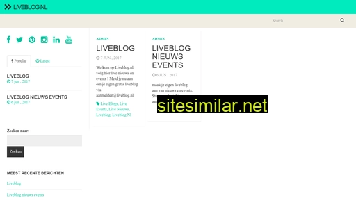 Liveblog similar sites