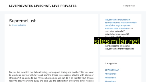 Liveprivates similar sites