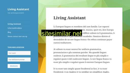 livingassistant.nl alternative sites