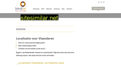localisatie-vlaanderen.nl alternative sites