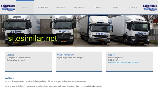 loderustransport.nl alternative sites