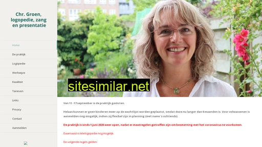 logopediechrisgroen.nl alternative sites