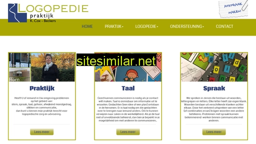 logopediecox-beckers.nl alternative sites
