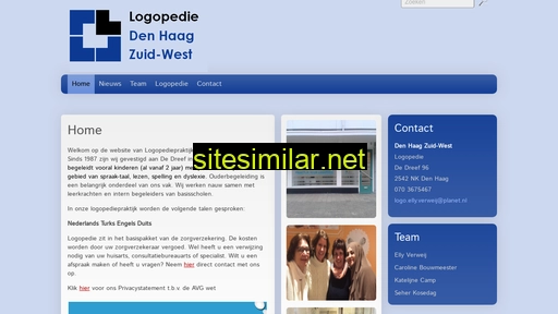 logopediedenhaagzuidwest.nl alternative sites