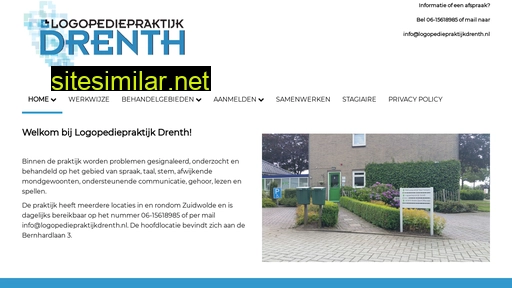 logopediepraktijkdrenth.nl alternative sites