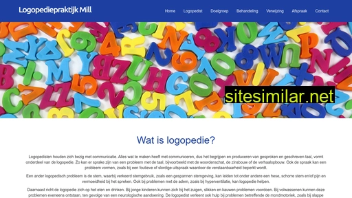 logopediepraktijkmill.nl alternative sites