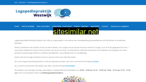 logopediewestwijk.nl alternative sites