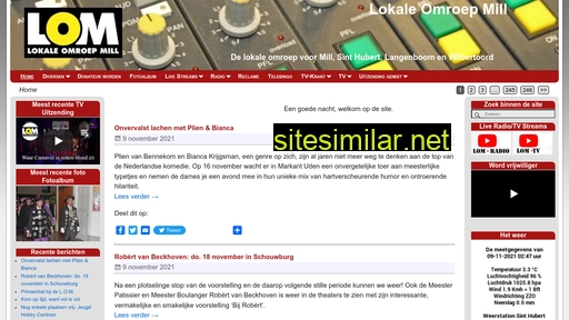 lokaleomroepmill.nl alternative sites