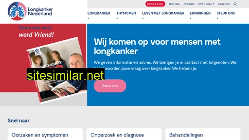 longkankernederland.nl alternative sites