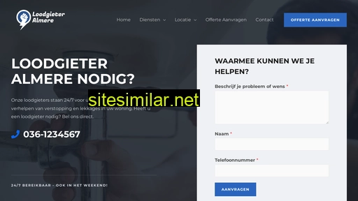 loodgieteralmere.nl alternative sites